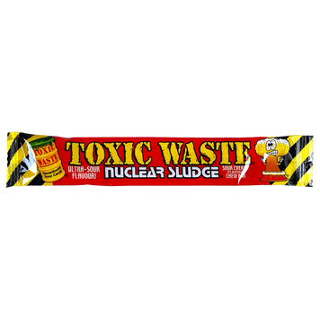 Жувальна полоска зі смаком вишні Токсік Вейст Toxic Waste 20g 50шт/ящ