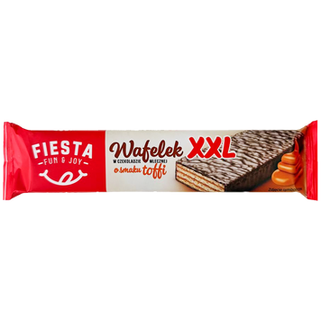 Вафлі карамель Фієста Fiesta karamel 50g 30шт/ящ