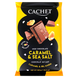 Шоколад молочний з карамеллю і сіллю №46 Кашет Cashet caramel & sia salt 300g 12шт/ящ