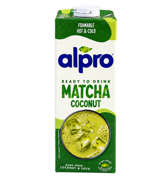 Молоко матча кокос Алпро Alpro matcha coconut 1L 8шт/ящ