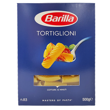 Макароны тортиглиони №83 Барилла Barilla tortiglioni 500g 12шт/ящ