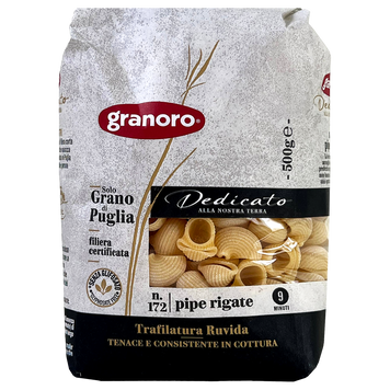 Макарони №172 піпе рігате Граноро Granoro pipe rigate 500g 20шт/ящ