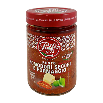 Соус песто червоний сеччі Поллі Polli pesto Secchi 190g 12шт/ящ