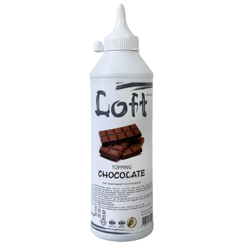 Топінг шоколад Лофт Loft chocolate 600g 12шт/ящ