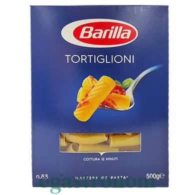 Макароны тортиглиони №83 Барилла Barilla tortiglioni 500g 12шт/ящ