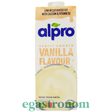 Молоко соевое ваниль Альпро Alpro vanilla 1L 8шт/ящ