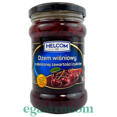 Джем вишневий Хелком Helcom wisniowy 320g 8шт/ящ