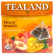 Чай в пірамідках манго-персик Тіленд Tealand mango-peach 20пак 40g 10шт/ящ