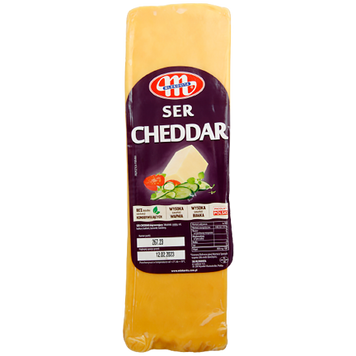 Сир чеддер Млековіта Mlekovita Cheddar 2kg 7шт/ящ