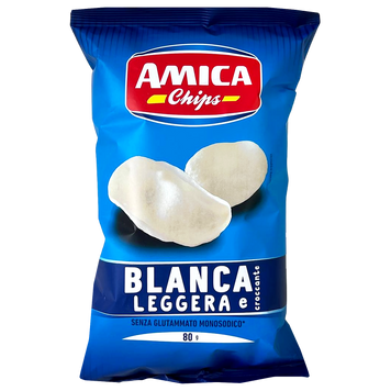 Чипси ла бланка Аміка Amica la blanca 80g 22шт/ящ