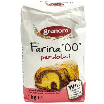 Мука Граноро для десертов Granoro Farina 00 per dolci 1kg