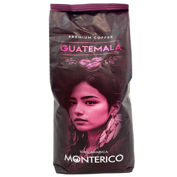 Кофе премиальный гватемала арабика (зерно) Монтерико Monterico guatemala 1kg 6шт/ящ