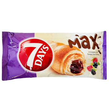 Круасан з начинкою лісові фрукти Севен Дейс 7 Days 80g 20шт/ящ
