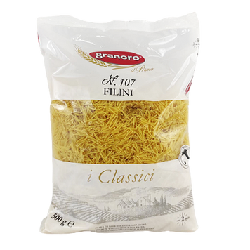 Макарони філіні №107 Граноро Granoro Filini 500g 24шт/ящ