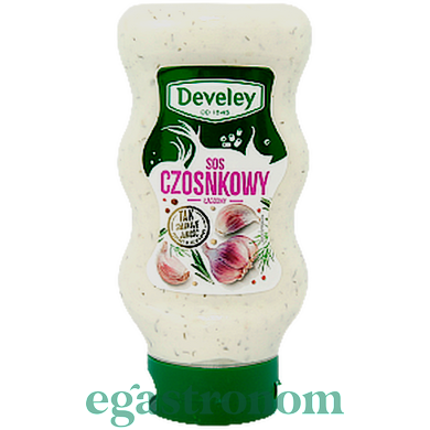 Соус чесночный Девели Develey 410g 9шт/ящ