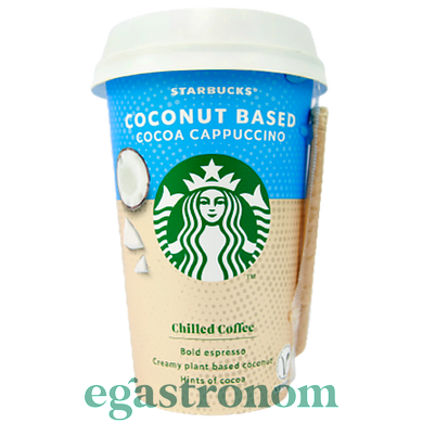 Холодный кофе кокосовое капучино Старбакс Starbucks coconut cappuccino 220ml 10шт/ящ