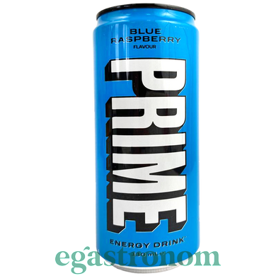 Энергетик синяя малина Прайм Prime blue raspberry 330ml 24шт/ящ