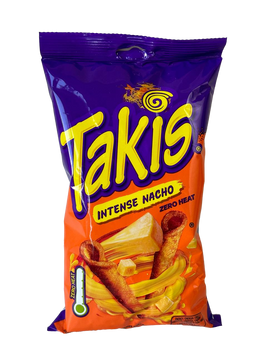 Чипси-ролли кукурудзяні з сиром Такіс Takis intense nacho 100g 18шт/ящ
