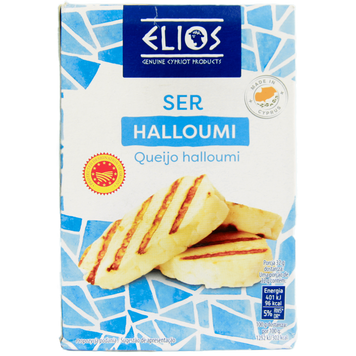 Сир халумі Еліос Elios ser halloumi 225g 18шт/ящ