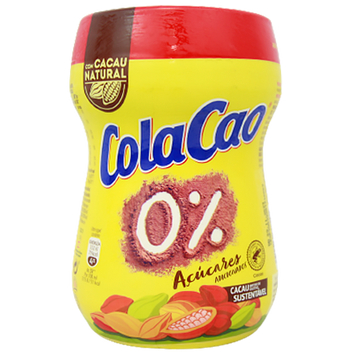 Какао (без сахара) Кола Као Cola Cao 0% azucares 300g 12шт/ящ