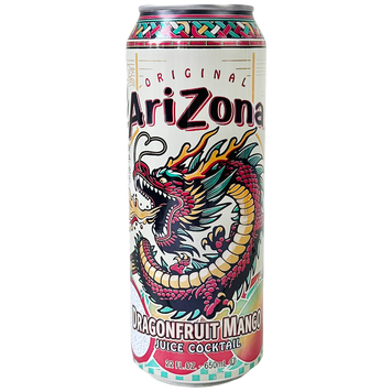 Холодний чай зі смаком манго та пітахайя Арізона Arizona dragonfruit mango 650ml 24шт/ящ