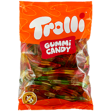 Желейки черви Тролли Trolli 1kg 8шт/ящ