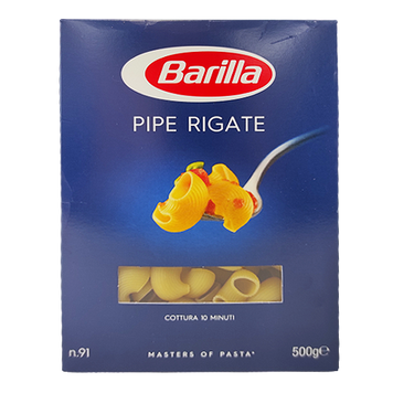 Макарони піпе рігате №91 Барілла Barilla Pipe rigate 500g 12шт/ящ