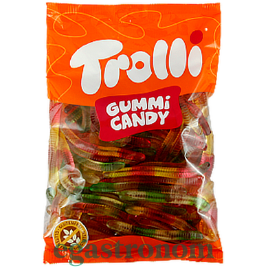 Желейки черв'яки Троллі Trolli 1kg 8шт/ящ