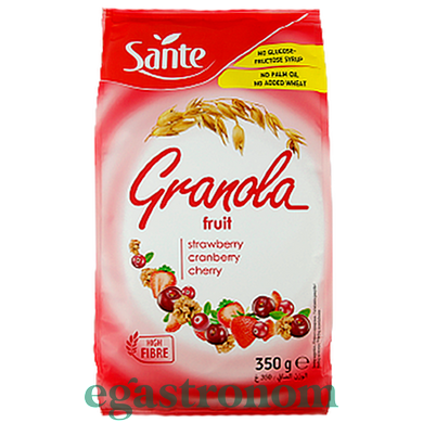 Гранола с фруктами Санте Sante with fruit 350g 7шт/ящ