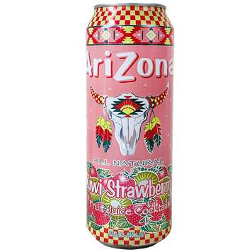 Холодний чай зі смаком ківі та полуниці Арізона Arizona kiwi strawberry 650ml 24шт/ящ