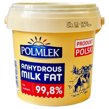 Масло топлене Полмлек Polmlek klarowane 500g 6шт/ящ