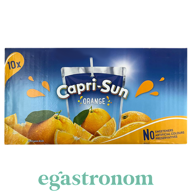 Сок апельсин Капризон Capri-Sun orange 10*200g 4пач/ящ