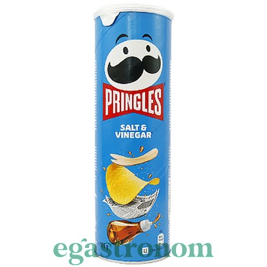 Чипси сіль та оцет Прінглс Pringles salt&vinegar 165g 19шт/ящ