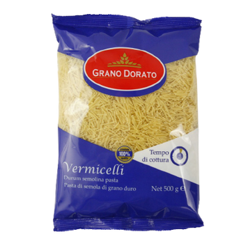 Макарони вермішель Грано Дорато Grano Dorato Vermicelli 500g 24шт/ящ