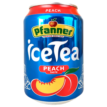 Холодний чай Фаннер персик Phanner 330ml 24шт/ящ
