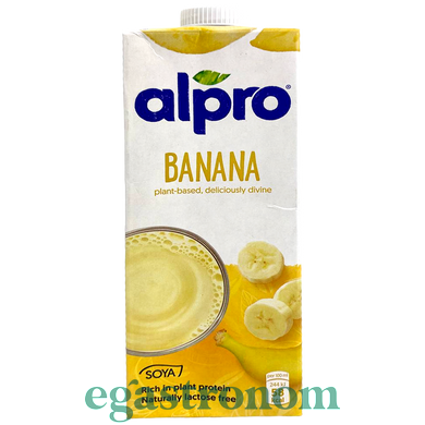 Молоко банановое Альпро Alpro banana 1L 8шт/ящ