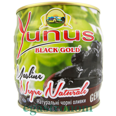 Маслины вяленые черное золото ж/б Юнус Yunus black gold 500g 6шт/ящ