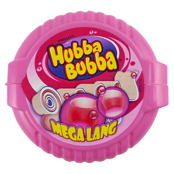 Жевательная резинка роллер фруктовая (розовая) Хуба Буба Hubba Bubba fancy fruit 56g 12шт/ящ 12шт/уп