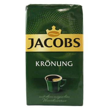Кава кронінг (мелена) Якобс Jacobs kronung 500g 12шт/ящ