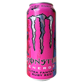 Енергетик червоний грейпфрут (без цукру) Монстер Monster ruby red 500ml 12шт/ящ