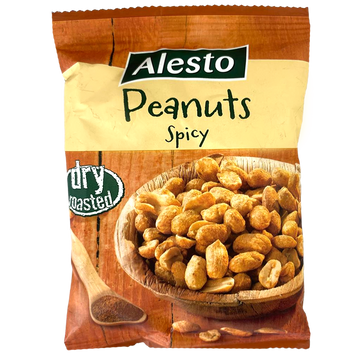 Арахис жареный пряный Алесто Alesto spicy 150g 12шт/ящ