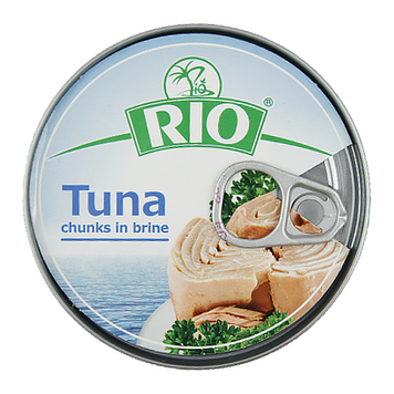Тунець у власному соці Ріо Rio 170g 48шт/ящ