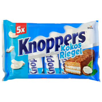 Шоколадний батончик кокос Кноперс Knoppers 5*40g 15шт/ящ