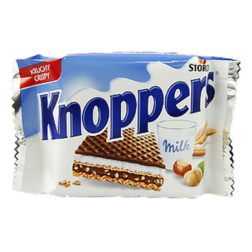 Вафли с ореховым кремом Кноперс Knoppers 5*25g 48пач/ящ