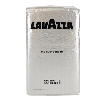 Кава крема густо ріко (срібна) Лавацца Lavazza crema gusto rico 250g 20шт/ящ