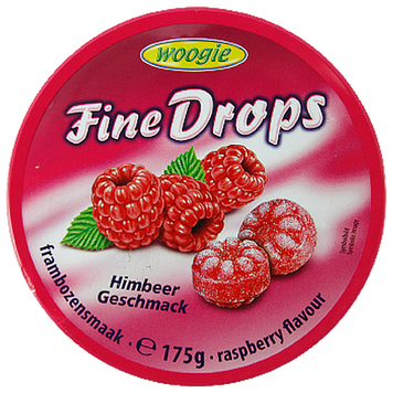 Льодяники малина Дропс Drops raspberry 200g 10шт/ящ