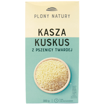 Крупа кускус з твердої пшениці Плоні Натур Plony Natury 300g 14шт/ящ