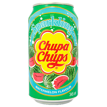 Напиток газированный арбуз Чупа Чупс Chupa Chups watermelon 345ml 24шт/ящ