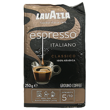 Кава еспрессо (мелена) Лавацца Lavazza espresso 250g 20шт/ящ