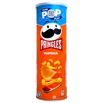 Чипси паприка Прінглс Pringles paprika 165g 19шт/ящ